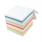 Glueing cubes 96x96x96-multicolor paper-900 sheets